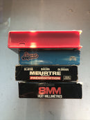 Ligue majeure ,8MM ,meurtre Avec Premeditation,Service Des Urgences Bundle (VHS)
