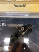 Inhumans (1999) #v2 #5 (CGC 9.6 SS) Signed * Sketch Jae Lee * Marvel Universe