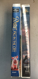 Babe Pig In The City & The Black Stallion Bundle (VHS)