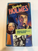 Sherlock Holmes and the Secret Weapon (VHS, 1994) Basil Rathbone• Nigel Bruce