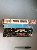 Ligue majeure ,8MM ,meurtre Avec Premeditation,Service Des Urgences Bundle (VHS)