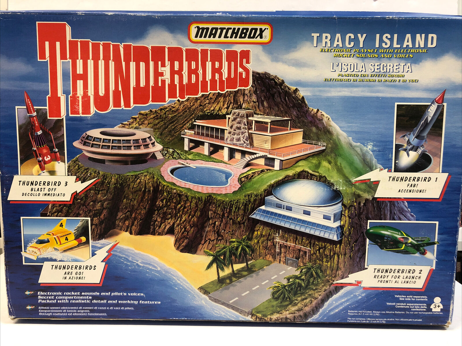 Thunderbirds Tracy Island Electronic Playset | Matchbox