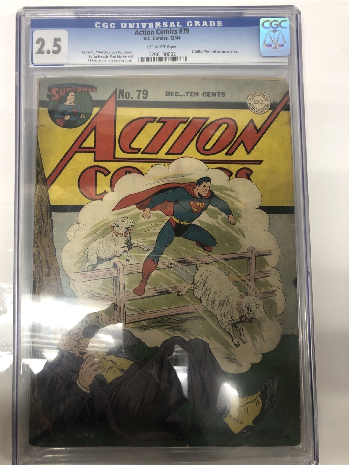 Action Comics #23.2 CGC 9.6 (2014) Second Printing, Zod #1, 3-D Lenticular  Cover