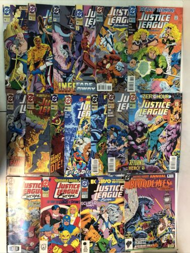 Justice League Europe (1989) Consequential Set # 1-68 & Annual # 1-4 (VF/NM) DC