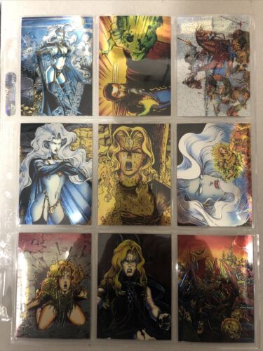 Lady Death Chromium Cards (1994) 1-90Complete Set + Romen Of Chaos 91-99