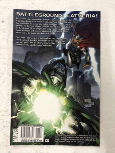 Thor Latverian Prometheus By Kieron Gillen (2010) TPB Marvel Comics