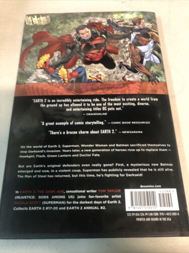 Earth 2 Vol.4: The Dark Age (2014) The New 52! HC Tom Taylor