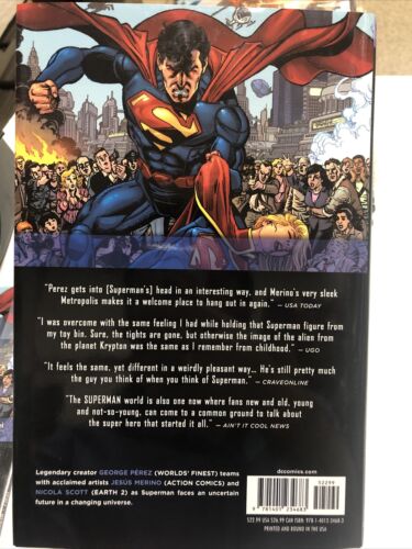 Superman Vol.1 What Price Tomorrow  (2012) DC Comics TPB HC George Perez