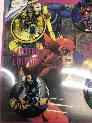 X-Men Limited Edition Jim Lee Big Button Set