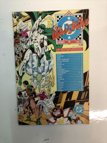 Who’s Who (1985) Consequential Set (V1-2-3) Total Of 35 Issues (F/VF) DC Comics