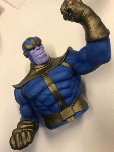 Marvel Thanos 9" Busted Bank Molded Coin