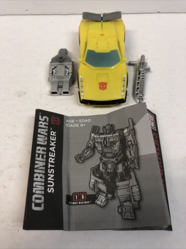 Transformers Combiner Wars Sunstreaker Deluxe Class 2014 Complete Mint w/instruc