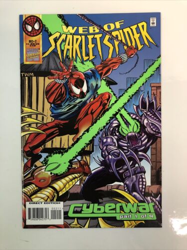 Scarlet Spider: Cyberwar (1995) Complete Set Part