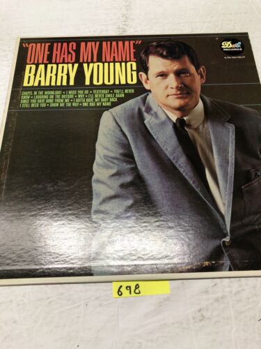 Barry Young One Has My Name Vinyl  LP Album