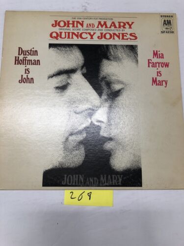 John And Mary   Original Soundtrack Vinyl  LP Album