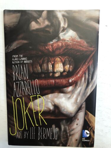 Joker By Brian Azzarello  | Hardcover HC (NM)(2008) Lee Bermejo