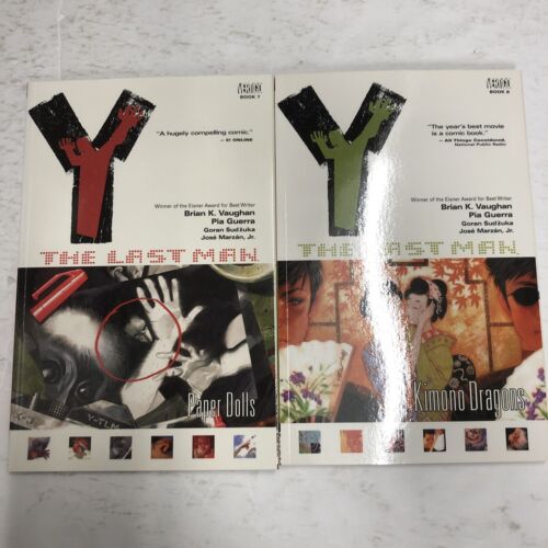 Y: The Last Man 1-10 By Brian K. Vaughan (2003) TPB Vertigo Comics