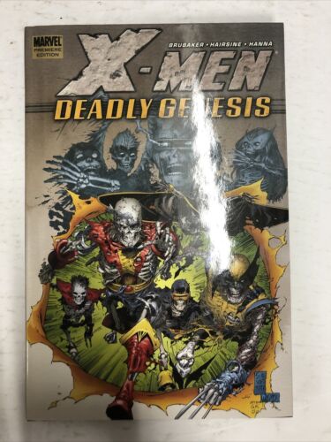 X-Men: Deadly Genesis By Ed Brubaker (2006) HC Marvel Comics