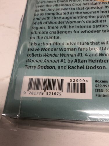 Who Is Wonder Woman The Deluxe Edition (2023) DC Comics  HC Allan Heinberg