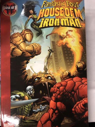 Fantastic 4 :house Of M Iron Man (2006) Marvel TPB SC John Laymen