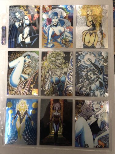 Lady Death Chromium Cards (1994) 1-90Complete Set + Romen Of Chaos 91-99