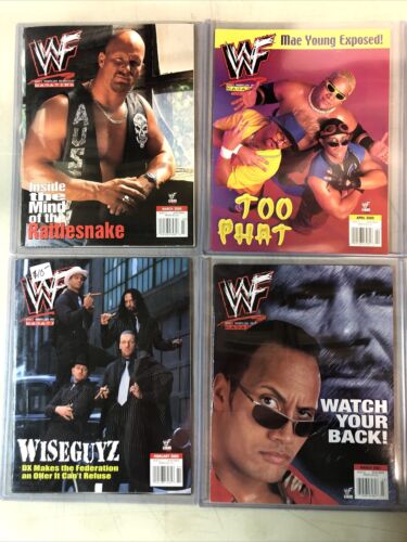 World Wrestling Federation Magazines Lot Of 10 (1998)