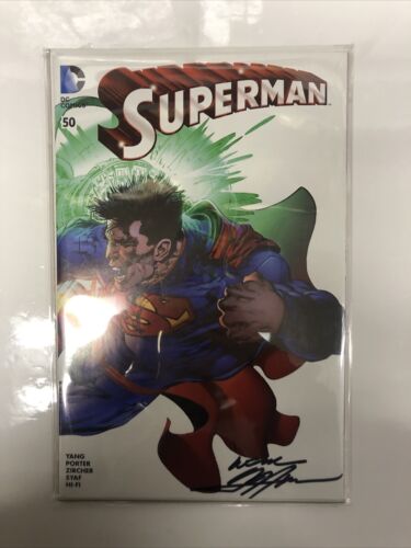 Superman • DC Comics 50 • Signed Neal Adams • Certificate Authenticity • VF / NM