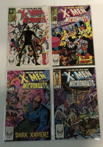 The X-Men And The Micronauts (1983) #1 - #4 Complete Set (VF/NM) | Marvel Comics