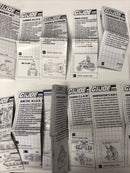 ORIGINAL Manual Instructions Blueprints G.I. Joe Lot Of 21