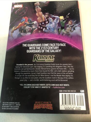 Korvac Saga Warzones (2015) Marvel TPB SC Dan Abnett