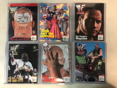 World Wrestling Federation Magazines Lot Of 10 (1998)