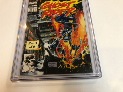 Ghost Rider #v2 (1992) #28 (CGC 9.4 WP) Joe Kubert Cover