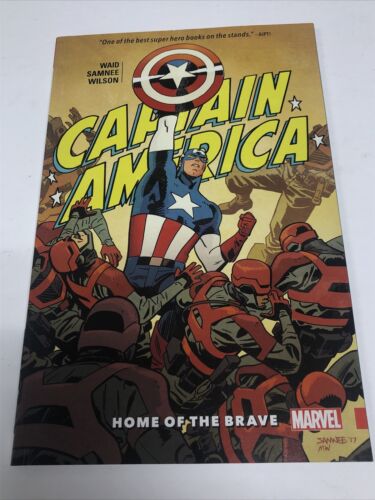 Captain America Home Of The Brave (2018) Marvel TPB SC Mark Waid