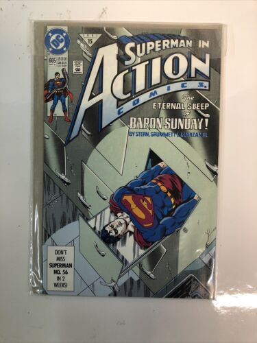 Superman Returns To Action Comics (1989) Set # 643-700 & Annual # 2-5 (VF/NM)