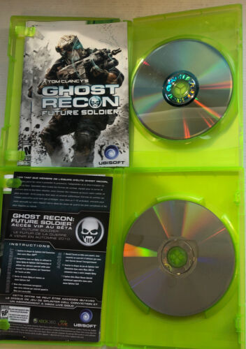 tom clancys Ghost Recon Future Soldier,Splinter cell conviction Xbox 360