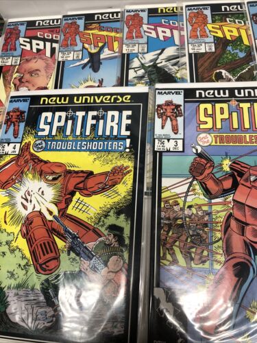 Spitfire And The Troubleshooters (1986) Set Issue