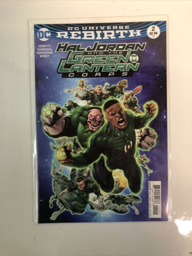 Hal Jordan And The Green Lantern Corps (2016) Set # 1-7 & Variant # 1 (VF/NM)