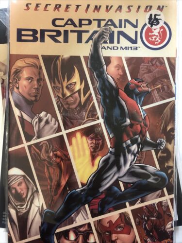 Captain Britain And M13 Vol.1 Secret Invasion (2009) Marvel TPB SC Paul Cornell