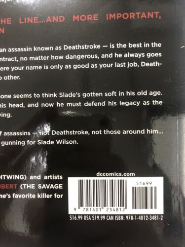 The new 52 Deathstroke Vol. 1 Legacy by Kye Higgins (2012) TPB SC