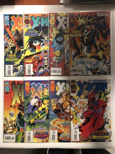 X-Men: Age Of Apocalypse storyline Lot (1995) 40 Comics (VF/NM) Complete Set Run