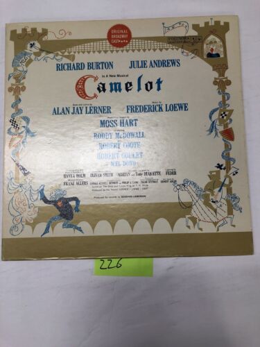 Camelot Original Broadway Cast Recording  Vinyl LP Album