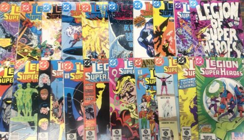 Legion Of The Super Heroes (1983) Set Issue # 284-325 + Annual #1-3 • DC Comics