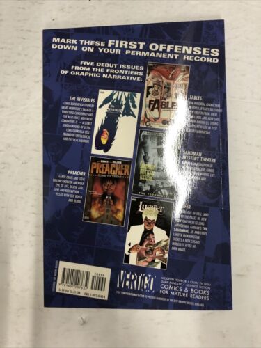 Vertigo First Offenses (2005) TPB Vertigo Comics