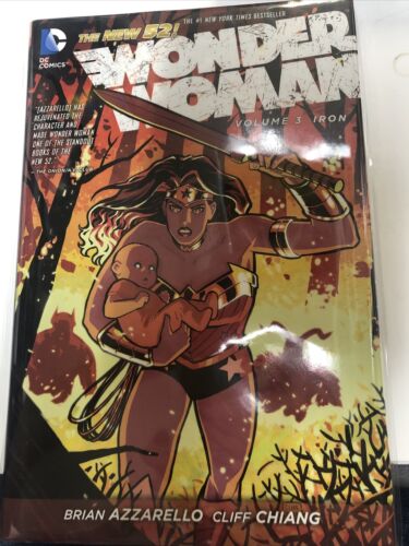 Wonder Woman Vol.3 Iron (2013) DC Comics TPB HC Brian Azzarello