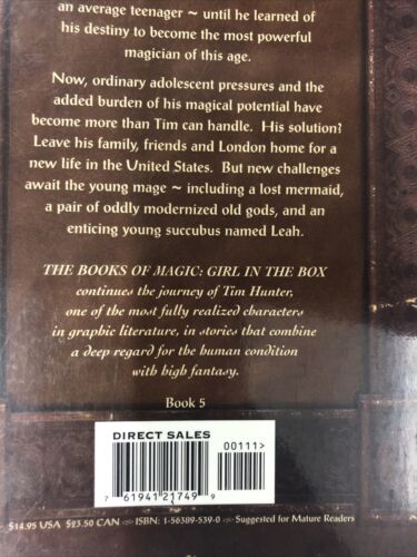 The Books Of Magic Vol.5 Girl In The Box By John Ney Reiber (1999) TPB SC DC