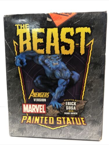 The Beast Painted Statue Avengers Version Sculpted By Erick Sosa 2007