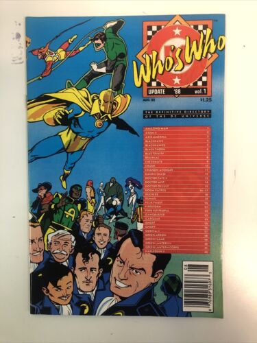 Who’s Who (1987) Update 1987 # 1-5 & Update 1988 # 1-4 (F/VF) DC Comics