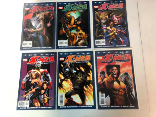 X-Men The End Lot (2004) Book 1, 2 & 3