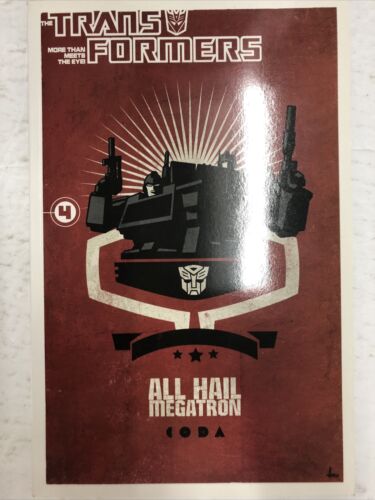 The Transformers Vol.4 All Hail Megatron-Shane McCarthy (2010) TPB IDW