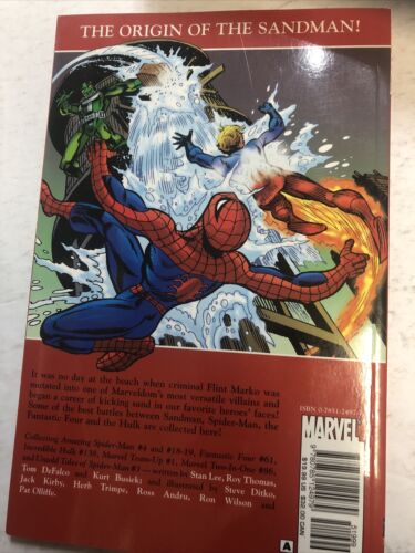 Spider-Man Saga Of The Sandman (2007) Marvel SC TPB Stan Lee